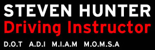 Steven Hunter Driving School. Hull.  Tel. 564546 / Mob.07758877964