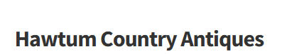 Hawtum Country Antiques