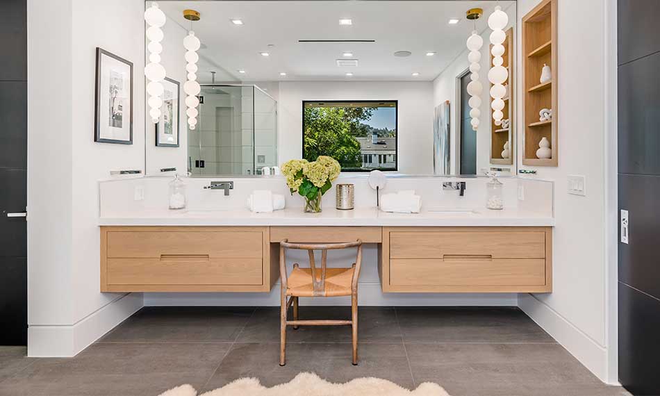 Custom Vanity Installation